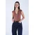 Trend Alacati Stili Ženska bluza Alc-X15095, Braon