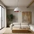 Brilagi - LED luster na sajli METALO 1xE27/40W/230V O 40 cm bela/bakarna