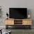 Hanah home TV Komoda Belinda 140 Crno-Hrast