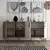 Hanah Home Komoda Exxen 180x80x45cm Hrast-Bela