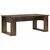 vidaXL Set kavno mizico 2 pcs Dimljeni oreh Konstruiran les
