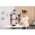 Kuchynka Nova Kitchen Smoby v minimalistickom dizajne s 13 doplnkami výška 78 cm SM312700