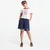 Majice Sporty & Rich California Emblem Soft Ringer Tee White/ Ruby M