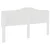 Vidaxl Vzglavje Bela Konstruiran les
