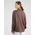COMMA Bluza  temno rjava