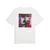 PUMA Graphics Relaxed Stacked Tee Men, Clothing, White, L