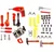 ECO TOYS Velika radionica sa alatom  superior Crvena