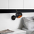 Opviq Zidna lampa E27 Max 40W, Crno-Bakar