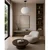 BRILAGI - Luster na sajli PEBBLES 1xE27/40W/230V prečnik 40 cm crna