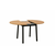 HANAH HOME Trpezarijski sto Oliver Oak Black