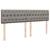 Vidaxl Box spring postelja z vzmetnico taupe 180x200 cm blago