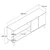 Hanah home TV Komoda Everest 1572 Hrast