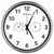 Zidni sat MyTime Thermo / Hygro White