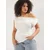 Trendyol Curve Ženska bluza Tbbss25Af00029, Krem