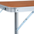 VIDAXL zložljiva miza za kampiranje iz aluminija (120x60cm)