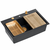 granitni umivalnik MARC 110 WORKSTATION Black Metallic