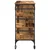 Kuhinjski kolica Staro drvo 87.5 x 39 x 84.5 cm