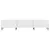 TV ormar s ladicama Bijela visokog sjaja 147 x 34,5 x 32 cm
