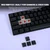 Tastatura Mehanicka Gaming Fantech MK211 RGB Atom61 crna (red switch)