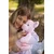Alltoys Plišasta roza lisica, 41 cm