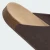 ADIDAS ORIGINALS Nizki natikači Adilette temno rjava