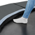 Trampolin s površino za doskok Dynamic Groundlevel Exit Toys vgradni 366 cm premer črn