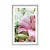 Plakat s paspartujem rožnata cvetoča dalija - 20x30 no frame