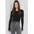 Trend Alacati Stili Ženska bluza Alc-X14839, Crna