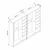 Hanah Home Ormar Noah Noah-8269, 270x210x35 cm, Antracit