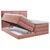 MID.YOU POSTELJA BOXSPRING 180 cm  x 200 cm , tekstil starinsko roza