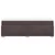 Vidaxl Box spring postelja z vzmetnico temno rjav 90x190 cm blago
