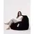 Atelier del Sofa Lazy bag Crni