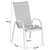 Gardenson Vrtni Set Amalfi Di Lusso, 7-Delno, Rjava