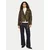 Vila Jakna iz umetnega usnja Line 14102785 Rjava Regular Fit