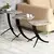 Hanah Home Set klub stolova, 3 komada Pion Belo-Crni