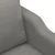 vidaXL Trosed svetlo siv 180 cm blago