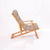 HANAH HOME Baštenska stolica My008 Brown