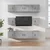 Vidaxl Komplet TV omaric 8-delni konstruiran les