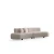 Atelier del Sofa Ugaona garnitura Pars Cream, 100x70x300 cm, Bež