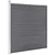 Set WPC ograda 5 kvadratnih + 1 kosa 965 x 186 cm sivi