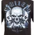 Hardcore majica moška - HUR SKULLS - SULLEN - SCM6910_BK