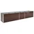Vidaxl Visoka greda pocinkano jeklo 400x80x45 cm rjava