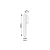 Rabalux Zidna lampa Sindri, LED 12W, 750lm, DIP prekidač 3000-4000K, 38cm, Crna