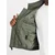 ALPHA INDUSTRIES Prehodna jakna kaki/rdeča/bela