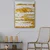 Wallxpert 7008419082_70100 Dekorativna slika, 70x100cm, Belo-zlatna