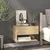 Zidni noćni ormarići 2 kom boja hrasta sonome