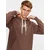New Balance Jopa NB Essentials Hoodie MT33508 Rjava Regular Fit