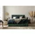 Esposa BOXSPRING POSTELJA 160 cm x 200 cm , tekstil zelena