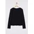 Trendyol Curve Ženska bluza Tbbss26Af00026, Crna