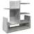 Organizator za stol boja betona 49x20x52,5 cm konstruirano drvo